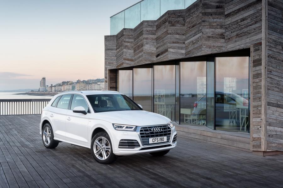  Audi Q5 TDI Quattro S-Line 2017 года  (UK) (фото 8 из 26)